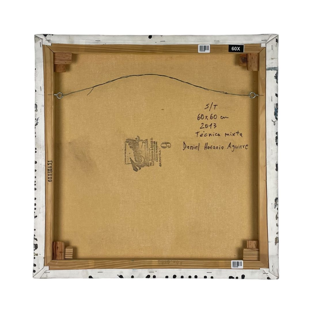 Arte sin Vidrio ANONIMO Estilo Abstracto Obra 60 cm X 60 cm