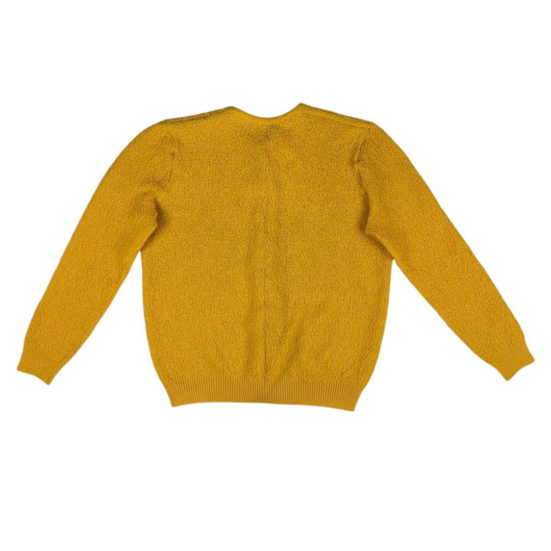 Sweater Abierto SIN MARCA Color Amarillo Talle M