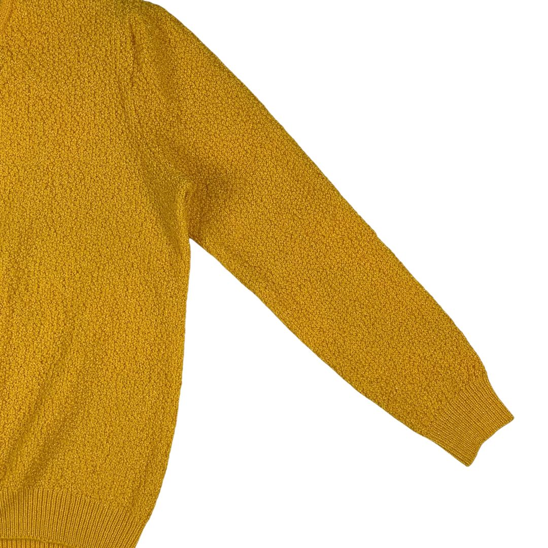 Sweater Abierto SIN MARCA Color Amarillo Talle M