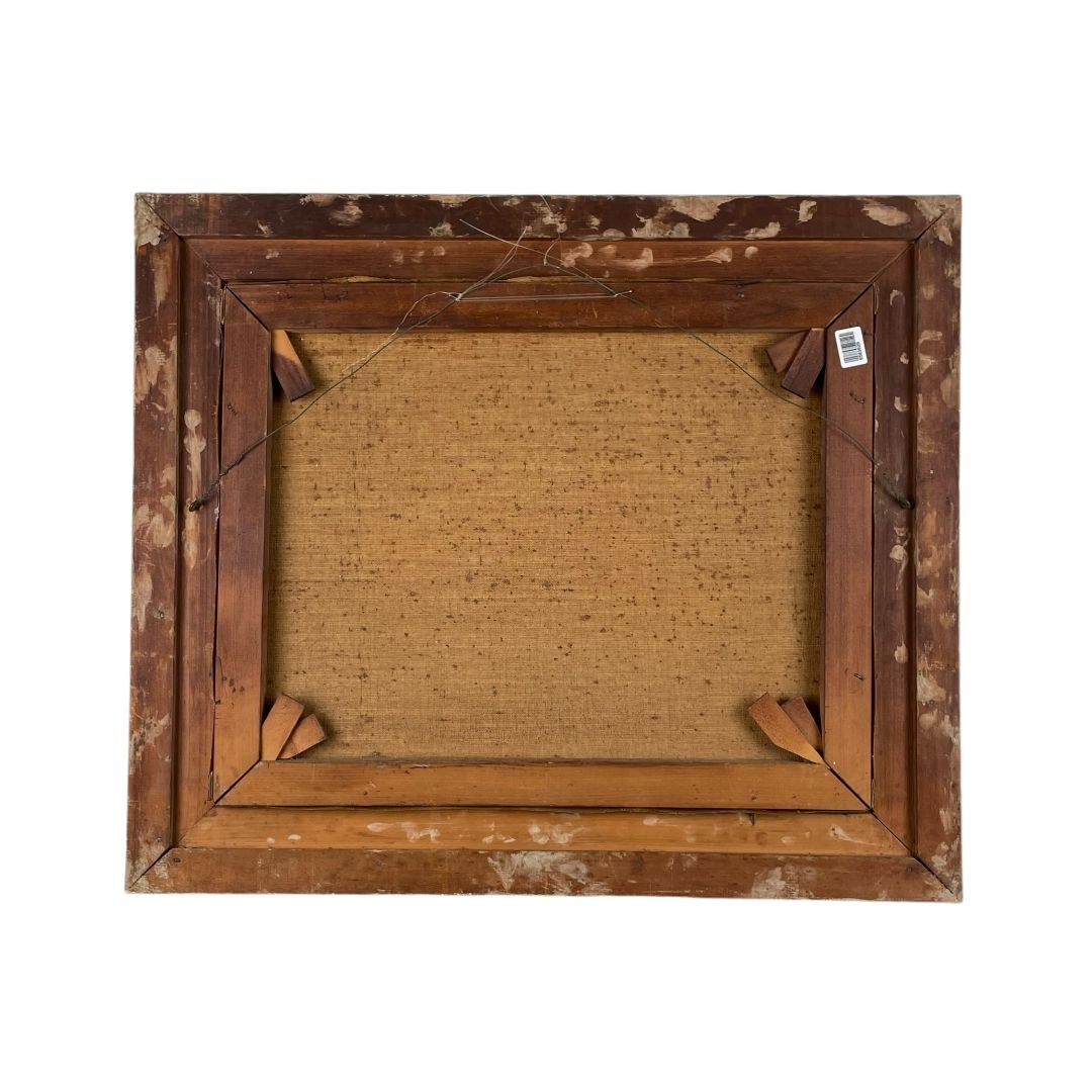 Arte sin Vidrio ANONIMO Estilo Paisajismo Obra 38 cm X 48 cm Marco 54 cm X 64 cm