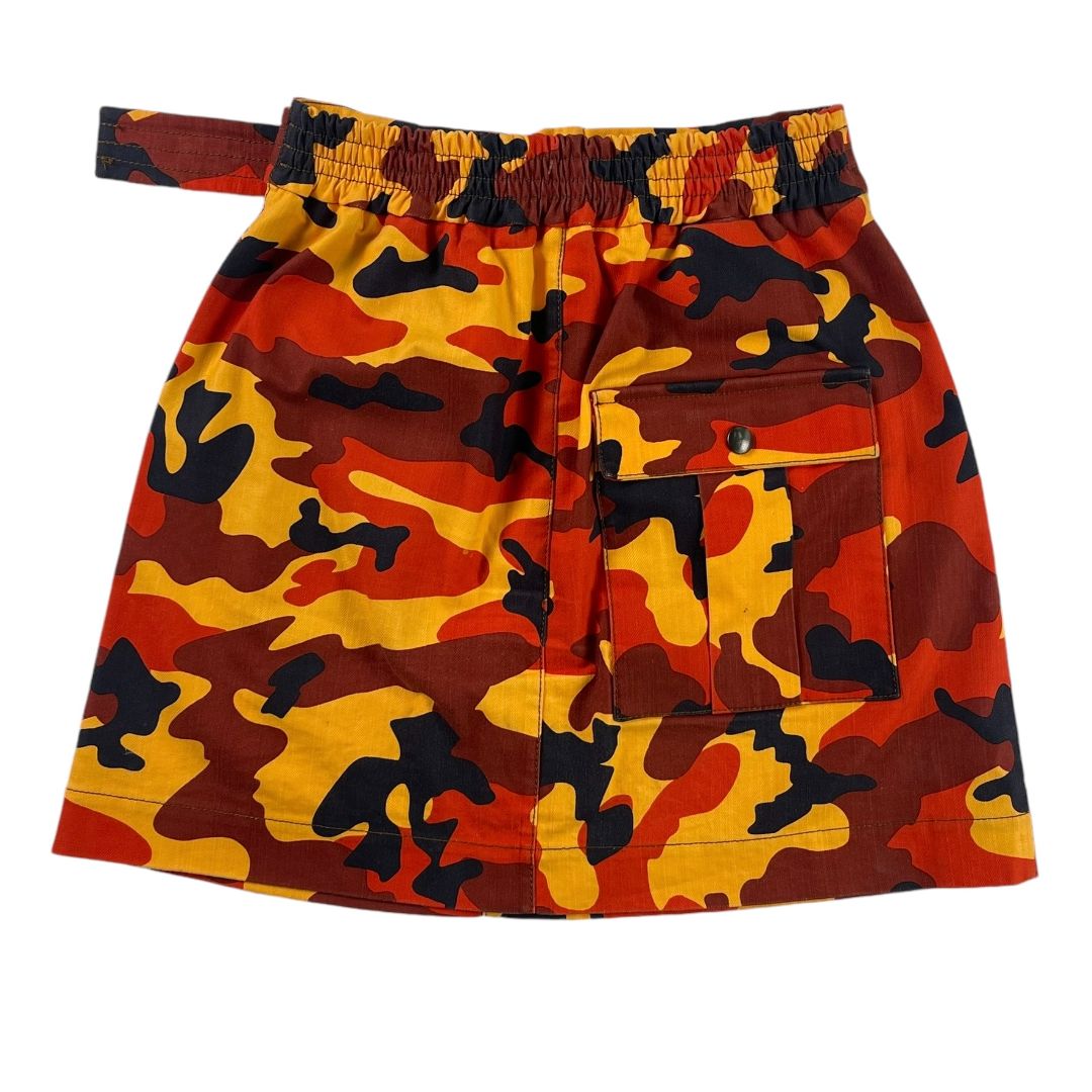 Pollera Mini MIU MIU Color Varios Camuflado Talle 36