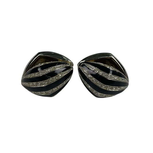 Aros  SIN MARCA  Color Plateado Talle Unico