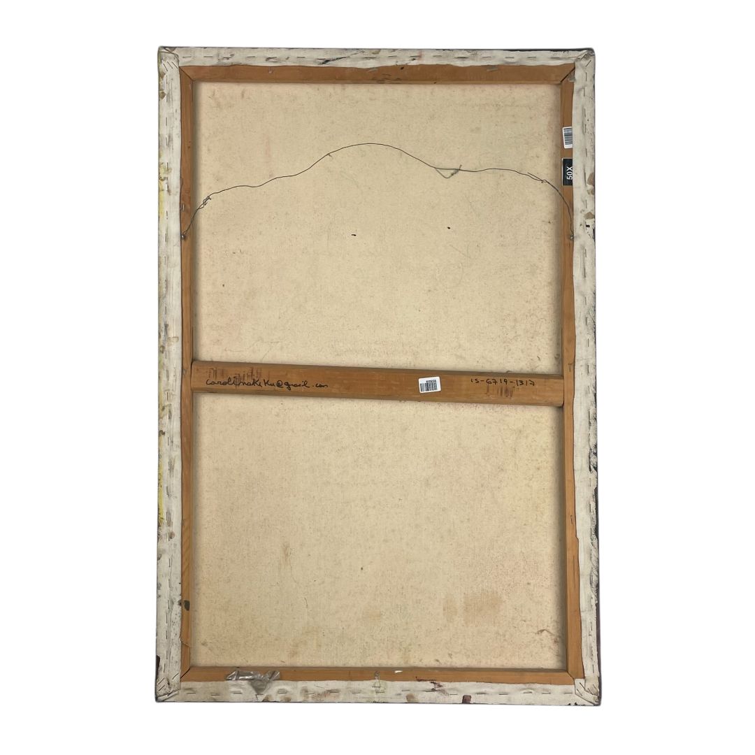 Arte sin Vidrio SMITH KIKUCHI Estilo Retrato Obra 90 cm X 110 cm