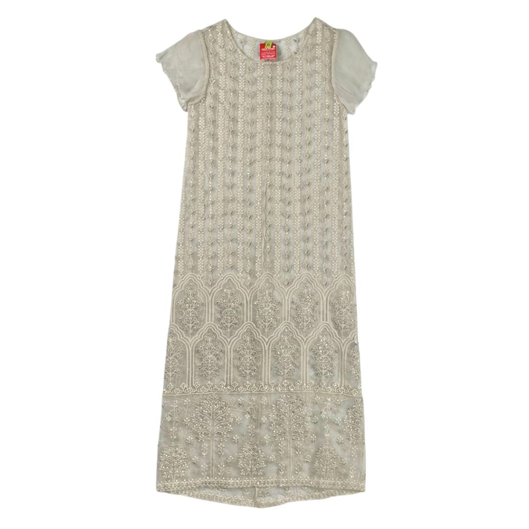 Vestido Manga Corta HOUSE OF MATCHING COLOURS Beige Talle XS