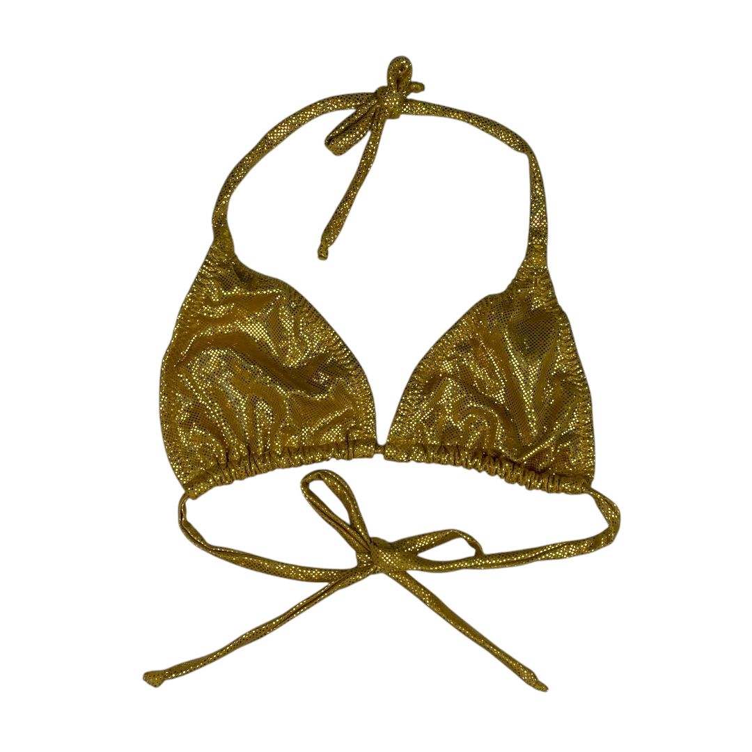 Bikini SIN MARCA Color Dorado Talle S