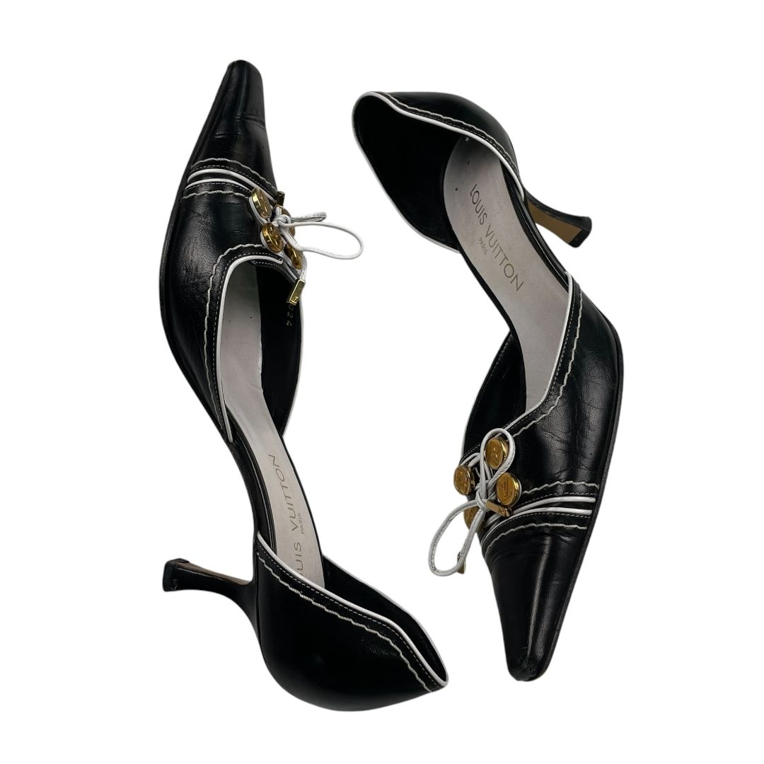 Zapatos LOUIS VUITTON Color Negro Talle 38,5