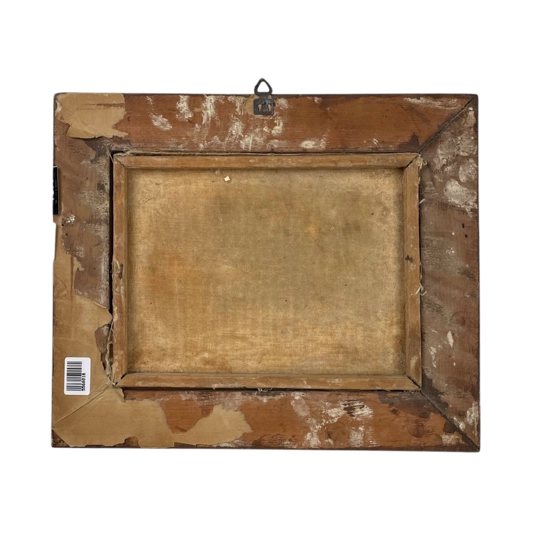 Arte sin Vidrio ANONIMO Estilo Paisajismo Marco 33 cm X 27 cm Obra 23 cm X 17 cm