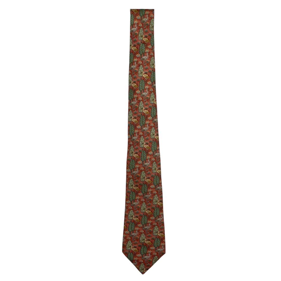 Corbata HERMES Color Varios Estampado Talle Unico