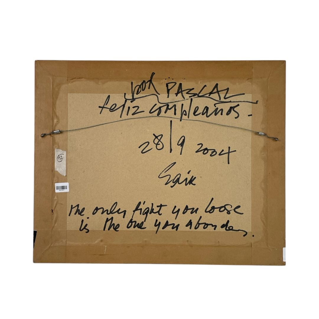 Arte con Vidrio ANONIMO Estilo Figurativo Medida 52,5cm X 43cm