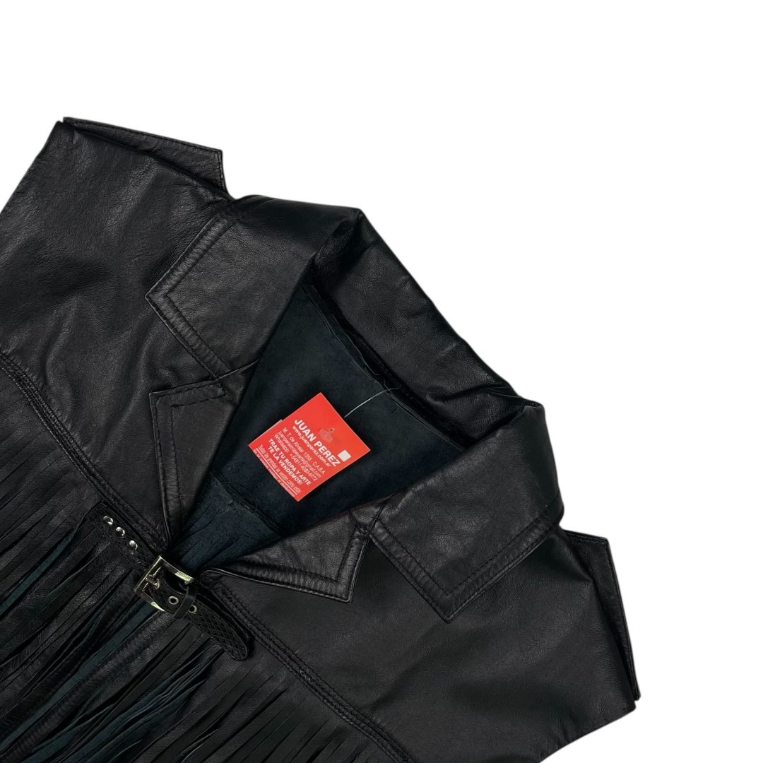 Chaleco Corto SIN MARCA Color Negro Talle M