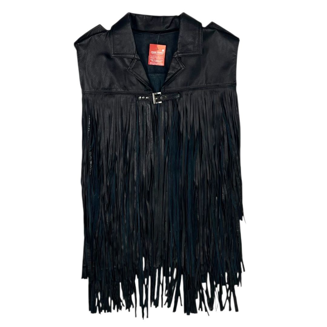 Chaleco Corto SIN MARCA Color Negro Talle M