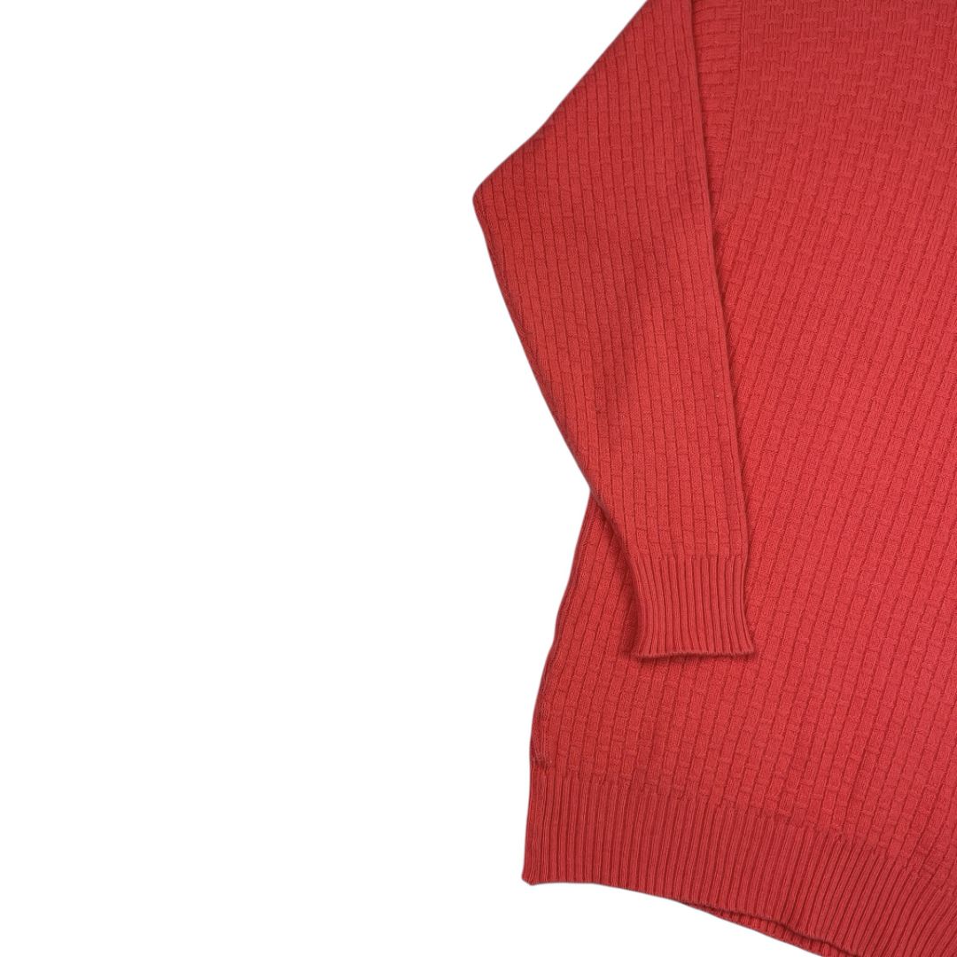 Sweater NEIMAN MARCUS Color Coral Talle S