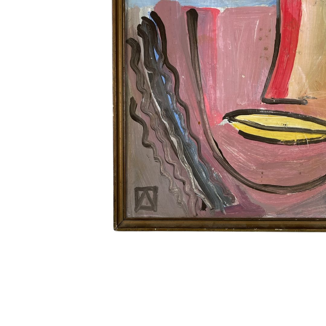 Arte sin Vidrio ANONIMO Estilo Figurativo Medida 51cm X 40cm
