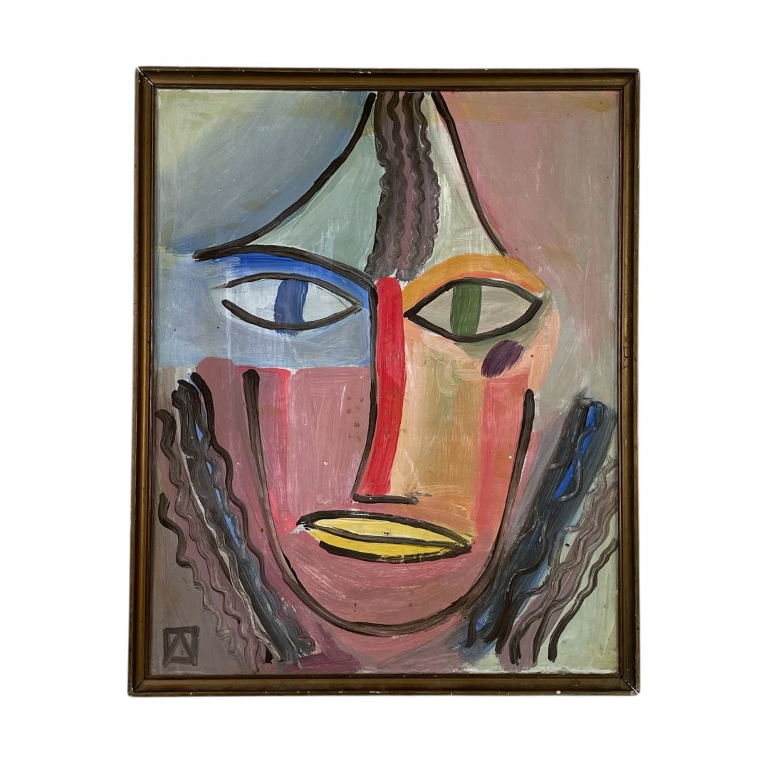 Arte sin Vidrio ANONIMO Estilo Figurativo Medida 51cm X 40cm