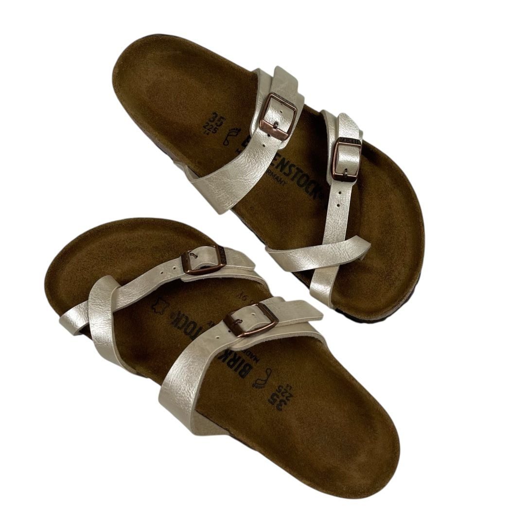 Sandalias BIRKENSTOCK Color Beige Talle 35