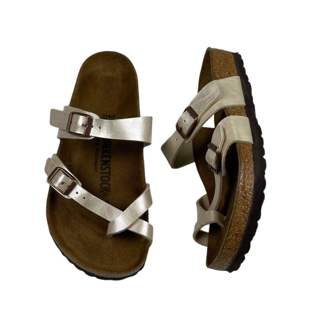 Sandalias BIRKENSTOCK Color Beige Talle 35