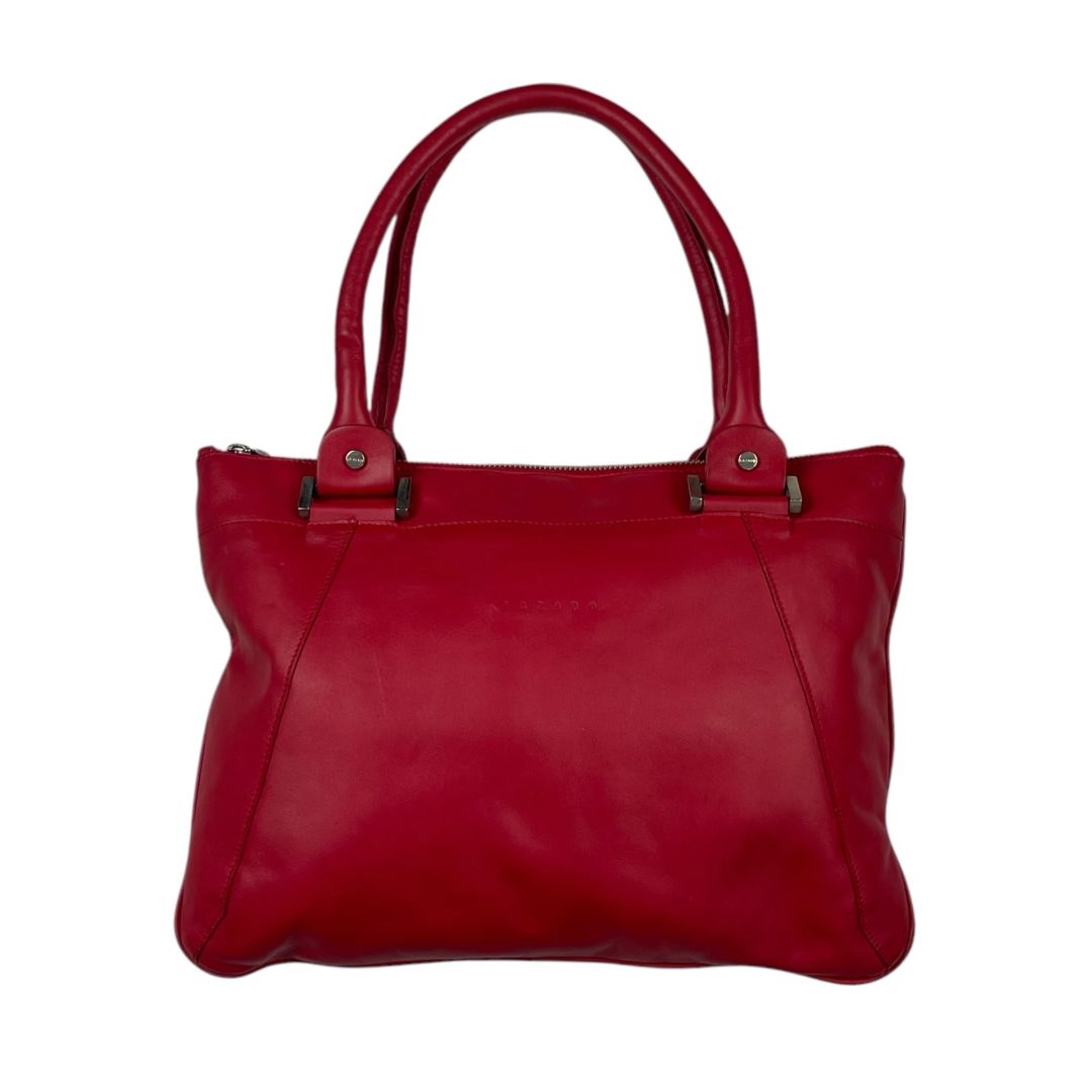 Cartera LAZARO Color Rojo Medida 35cm X 25cm