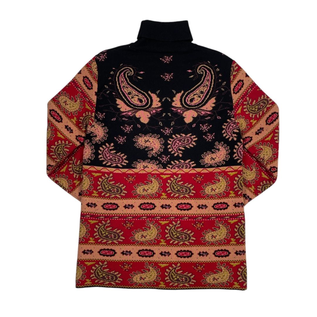 Sweater Cuello Alto KENZO Color Varios Estampado Talle M