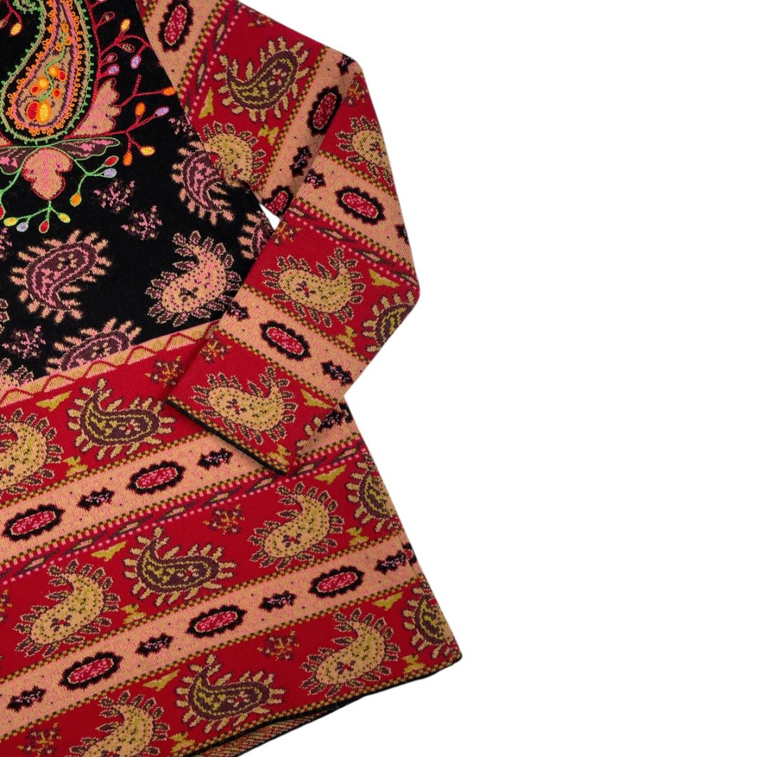 Sweater Cuello Alto KENZO Color Varios Estampado Talle M
