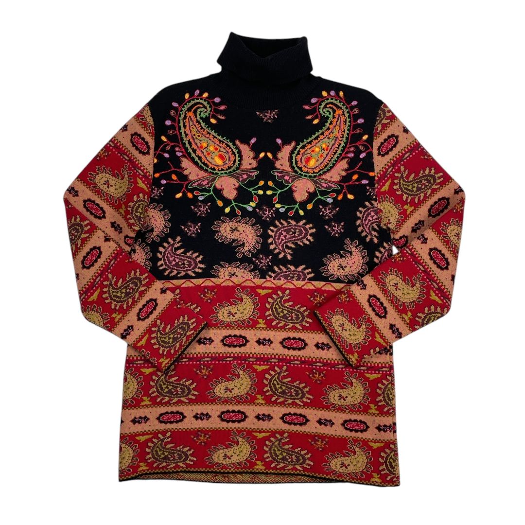 Sweater Cuello Alto KENZO Color Varios Estampado Talle M