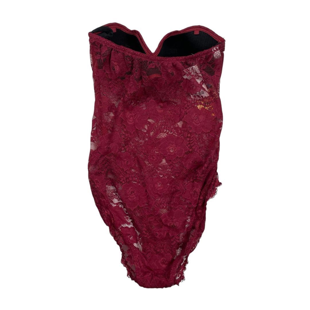Body LA PERLA Color Bordeaux Talle 85