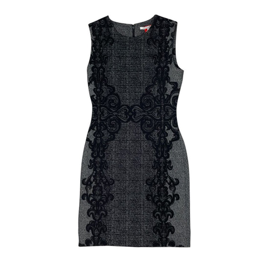Vestido Sin Manga  DIANE VON FÜRSTENBERG  Color Negro Talle 8