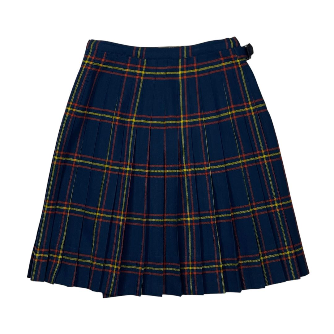 Pollera Media Pierna SIN MARCA Color Varios Escoces Azul Talle 12