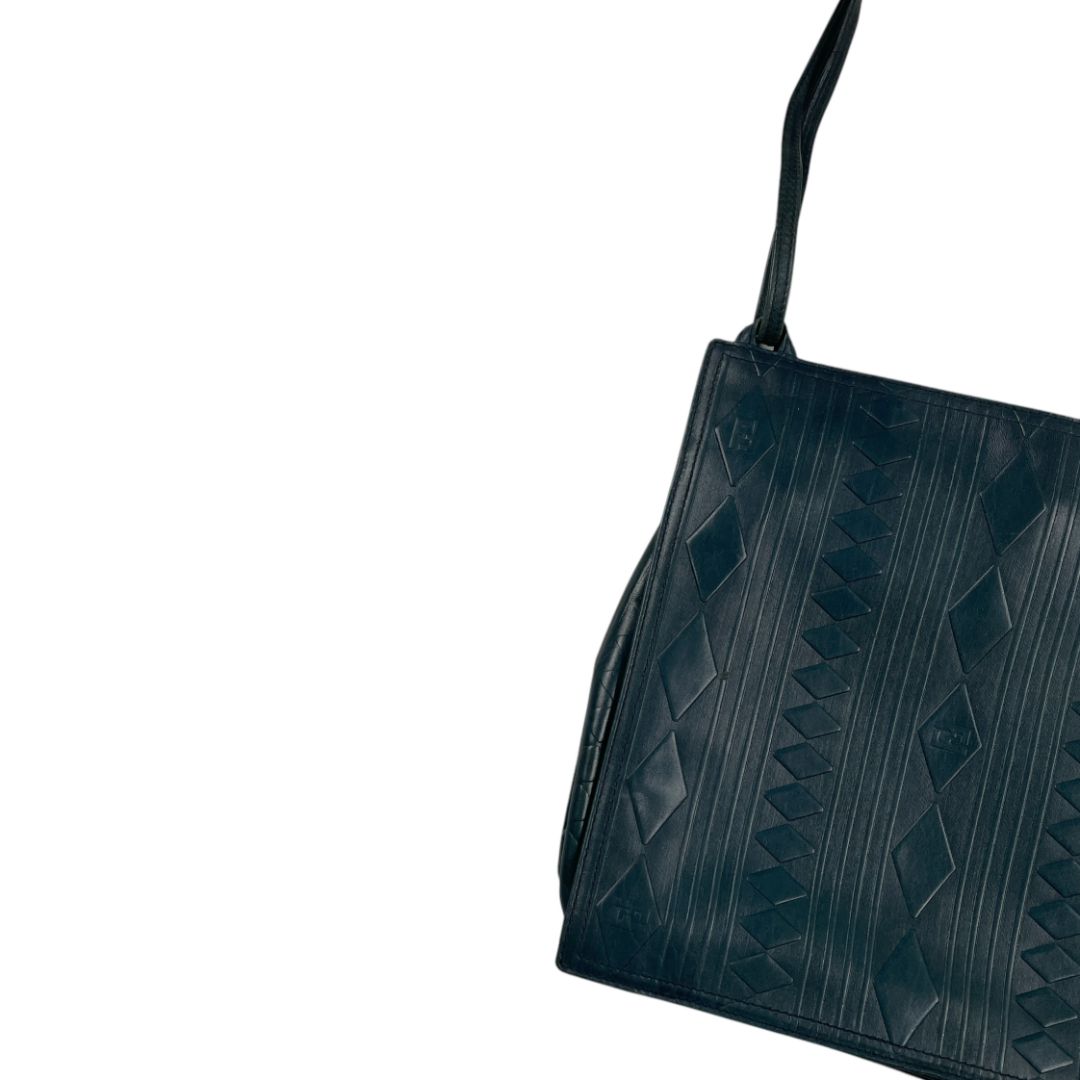Cartera  FENDI  Color Verde Medida 28cm X 27cm
