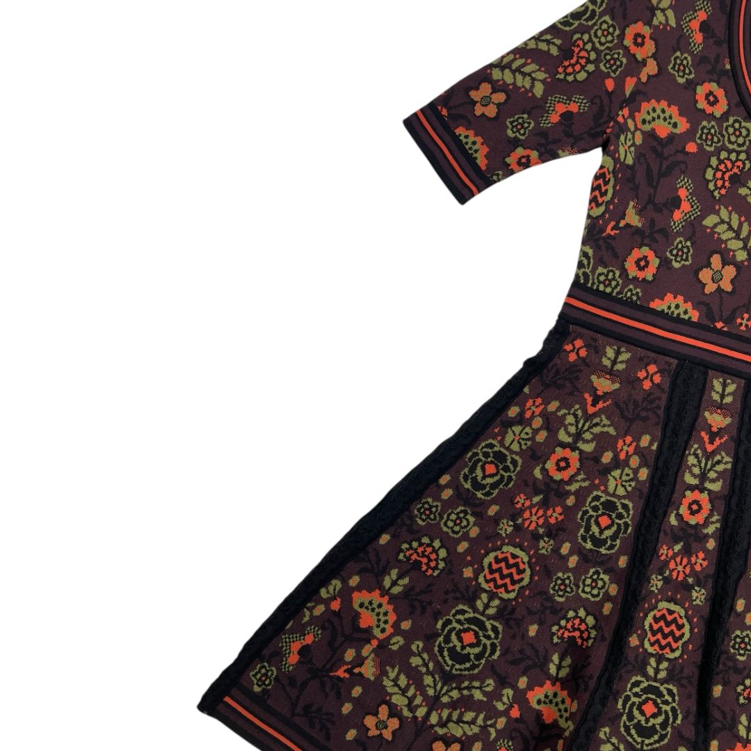 Vestido Manga Larga MISSONI Varios Estampado Talle S