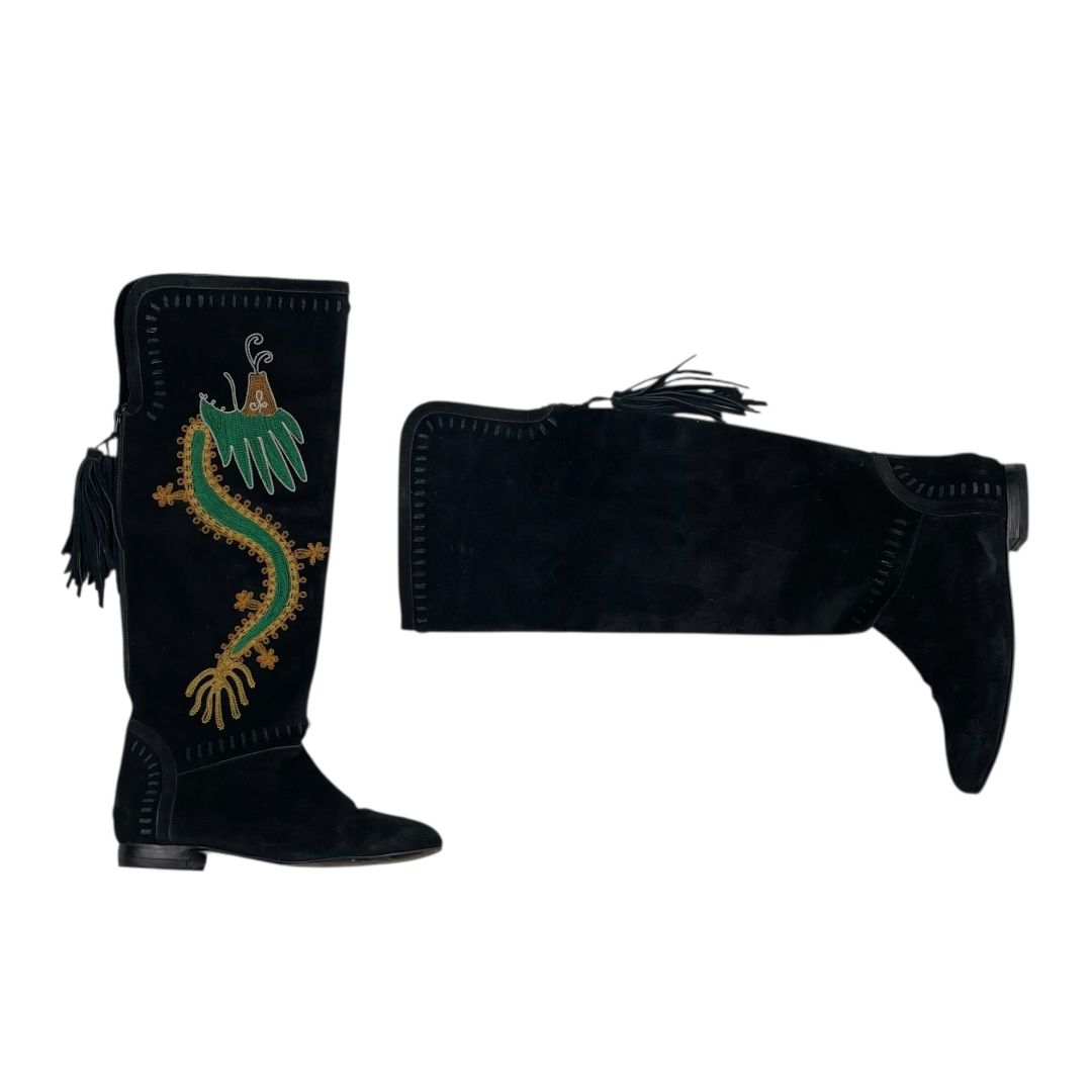 Botas CHOCOLATE Color Negro Talle 40