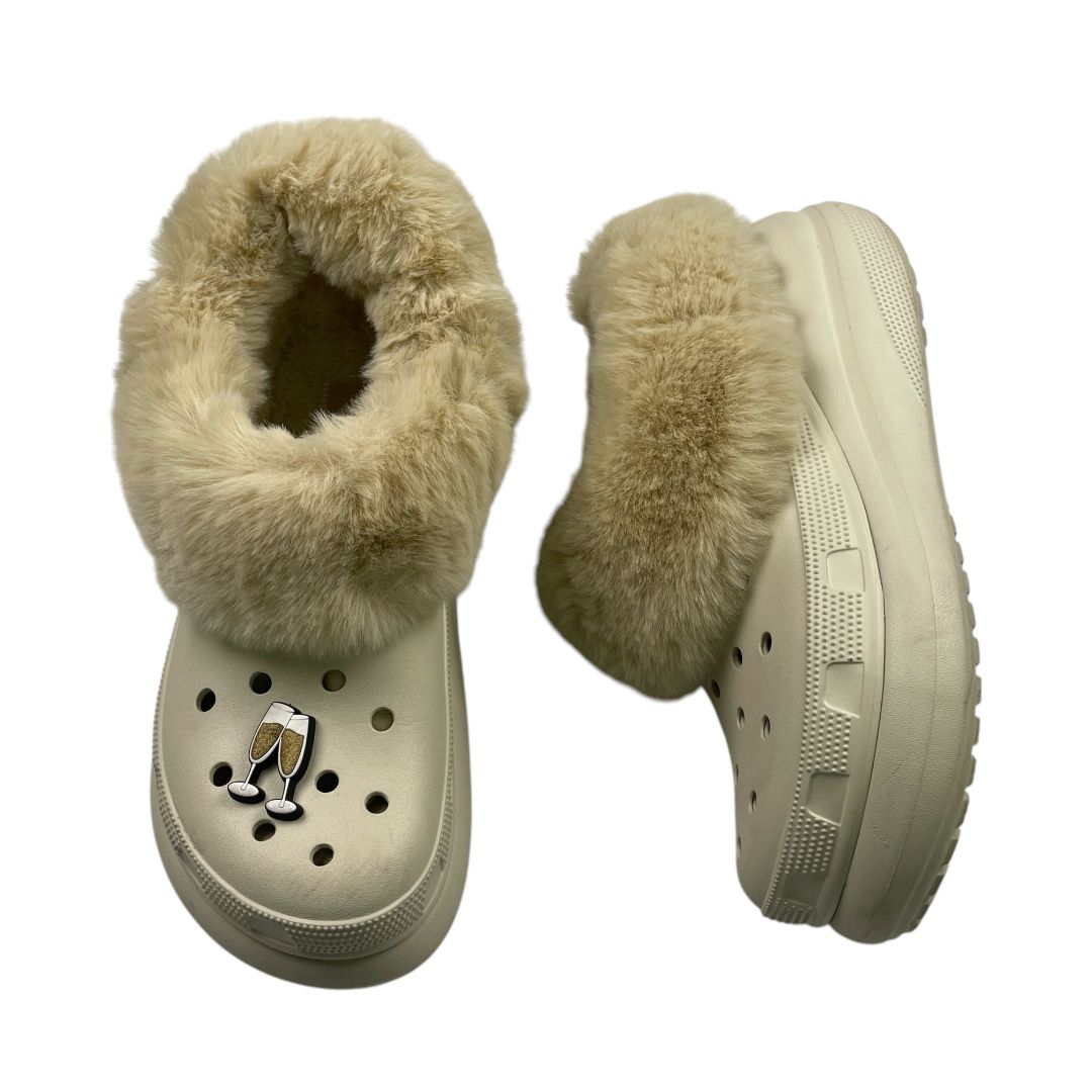 Suecos CROCS Color Beige Talle 40