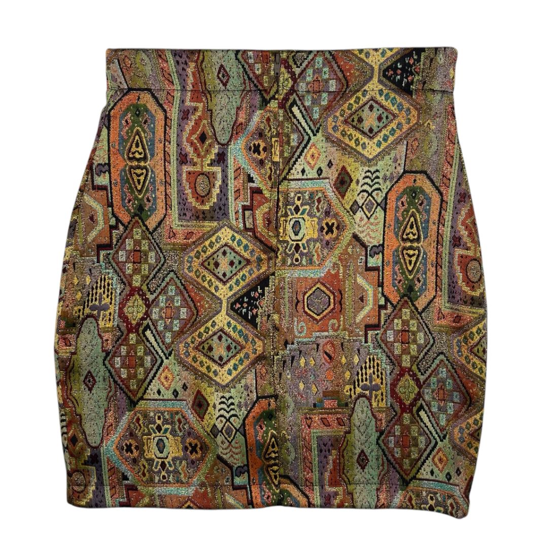 Pollera Mini MAG DELEINE PARIS Color Varios Estampado Talle 40