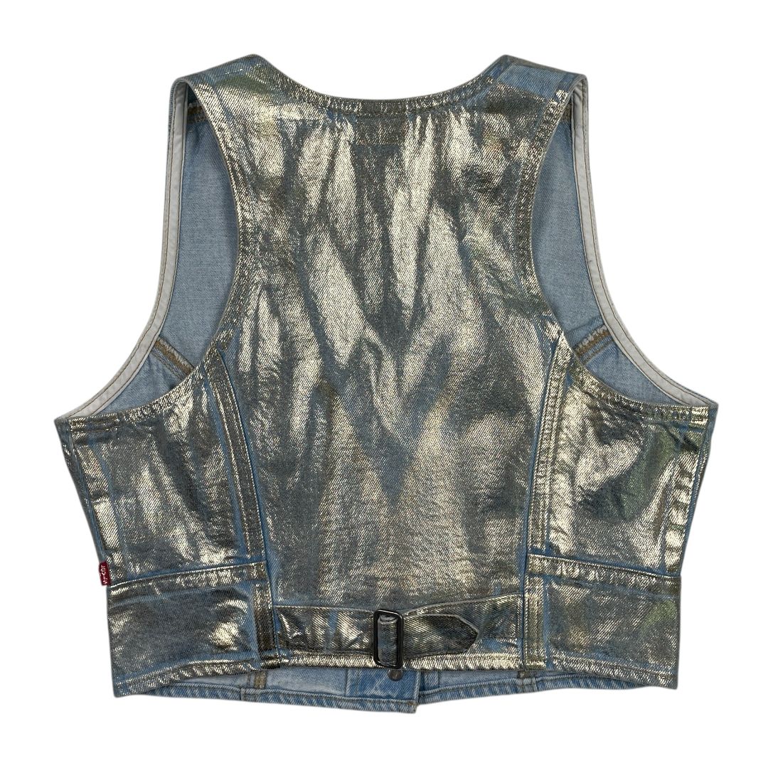 Chaleco Corto LEVIS Color Plateado Talle S