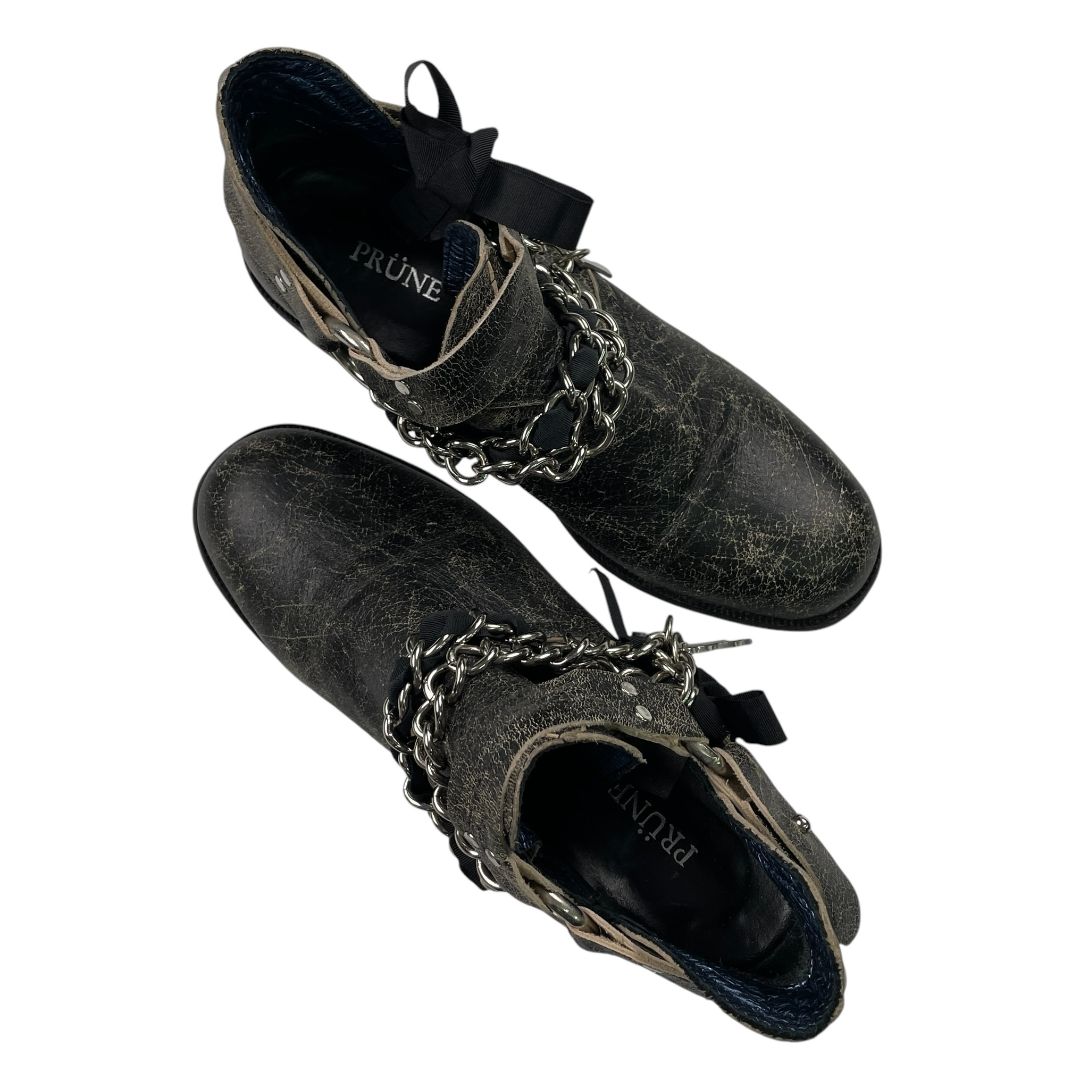 Bota Corta PRUNE Color Negro Talle 38