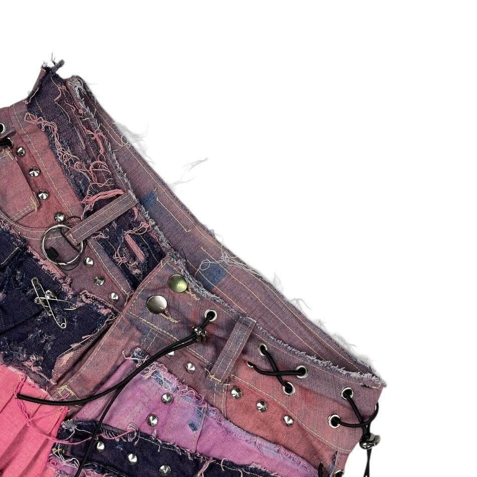 Pollera Mini CHIMBITA Color Rosa Talle M
