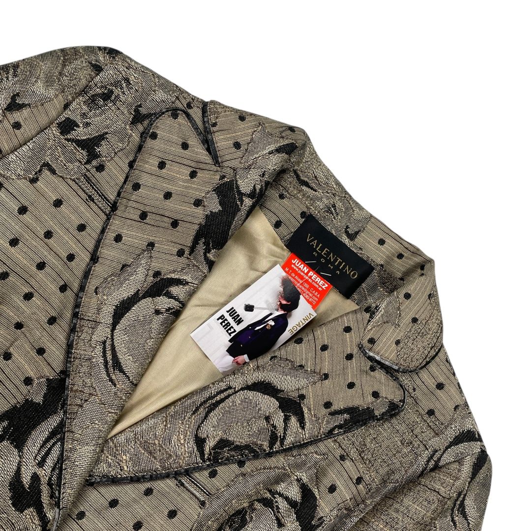 Saco VALENTINO Color Varios Beige Y Negro Talle 38