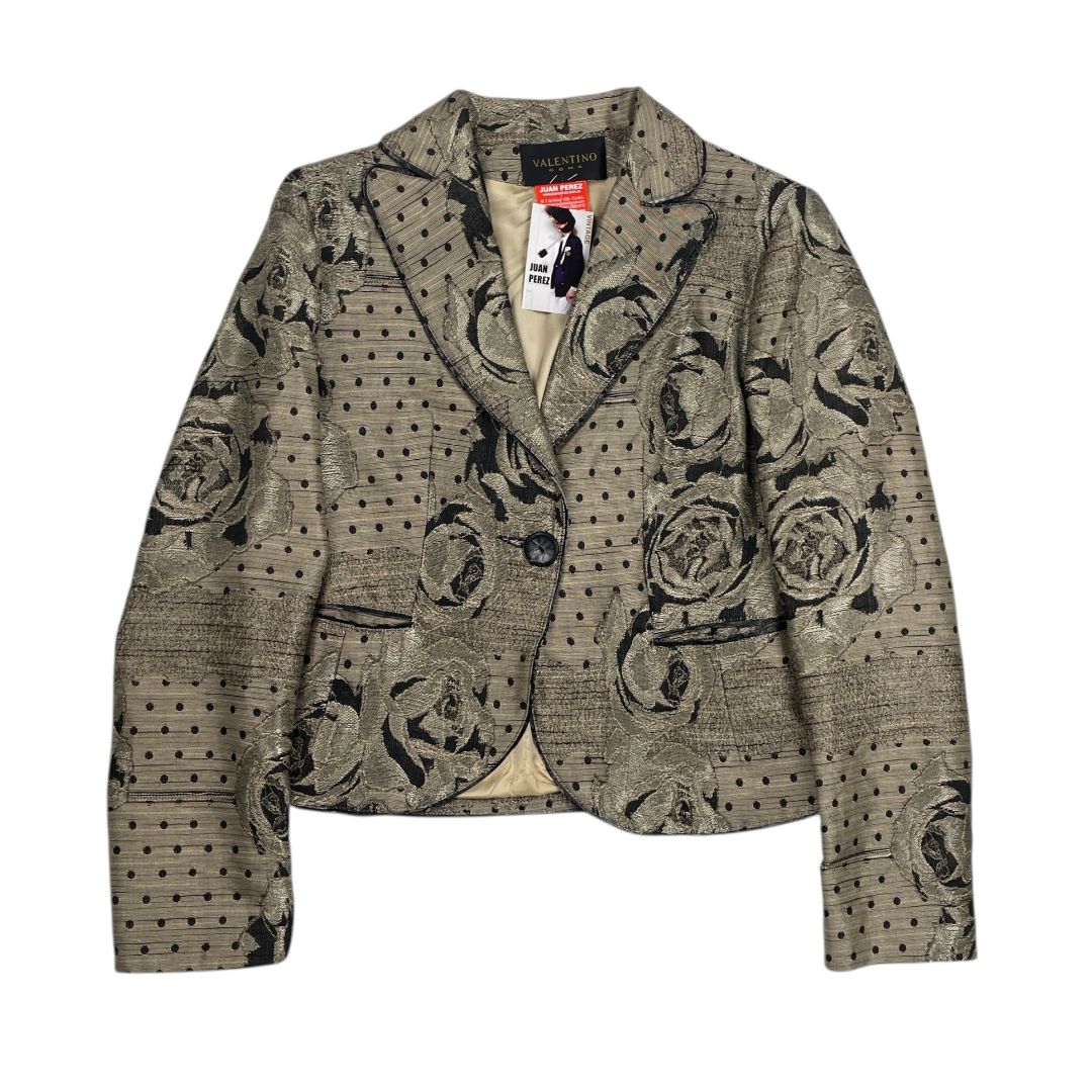 Saco VALENTINO Color Varios Beige Y Negro Talle 38
