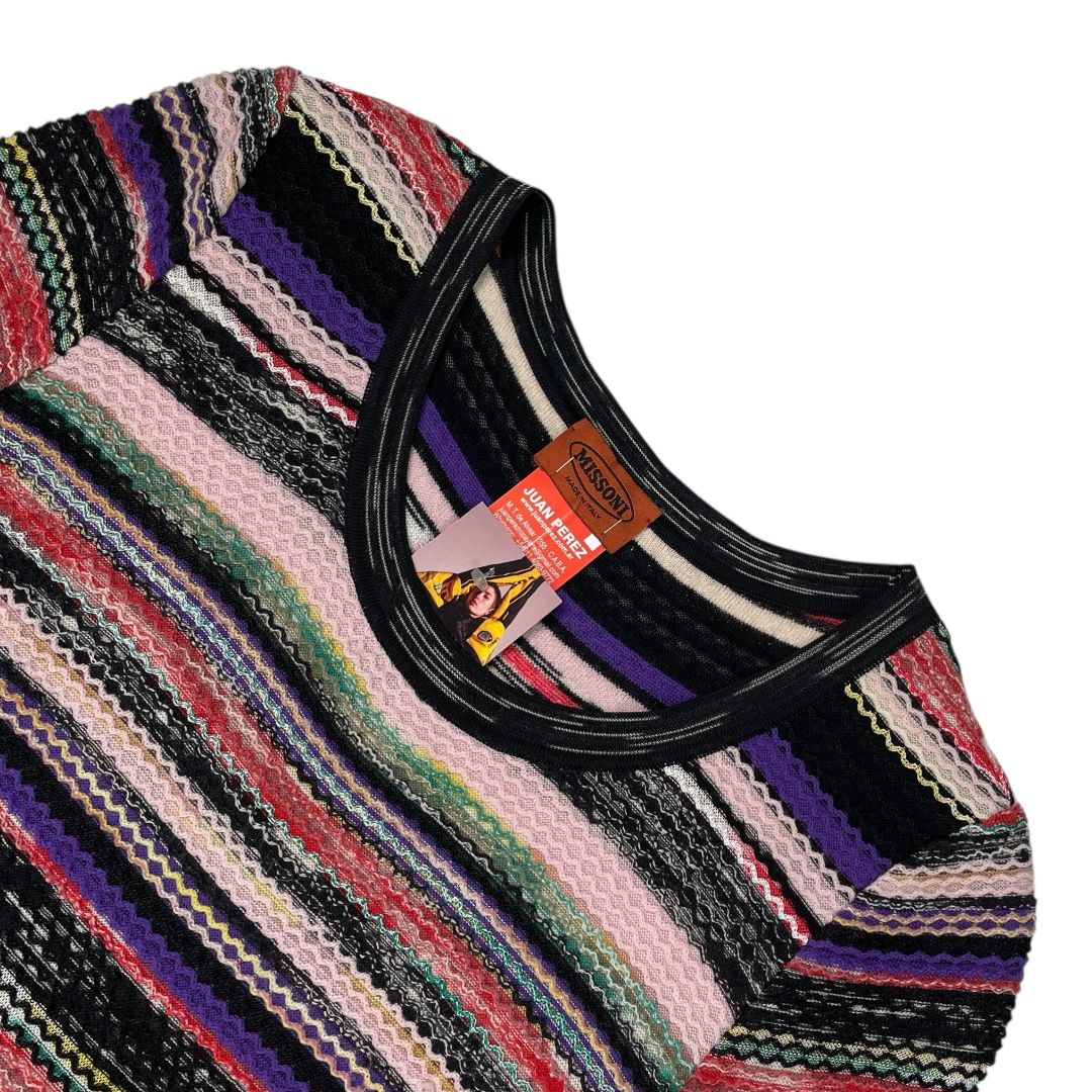 Vestido Manga Larga MISSONI Color Varios Talle 46