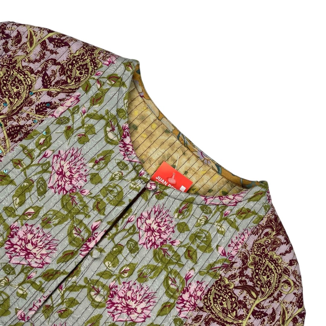 Saco ZARA Color Varios Floral Talle XS