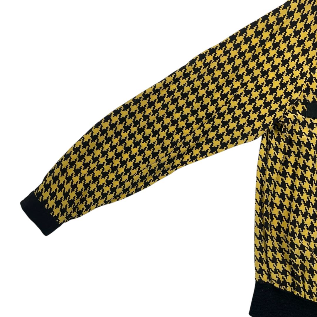 Blusa Manga Larga HANA SUNG Color Varios Cuadros Amarillo Talle 8