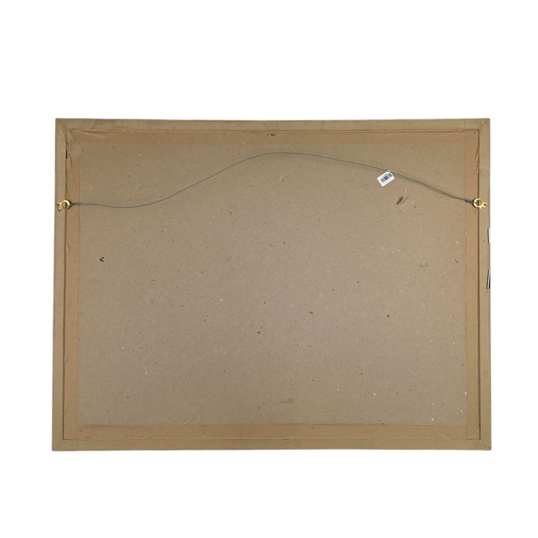 Arte con Vidrio PAUL GAUGUIN Estilo Figurativo Obra 58 cm X 78 cm Marco 65 cm X 85 cm