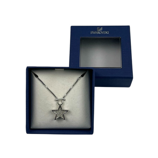 Collar  SWAROVSKI  Color Plateado Talle Unico