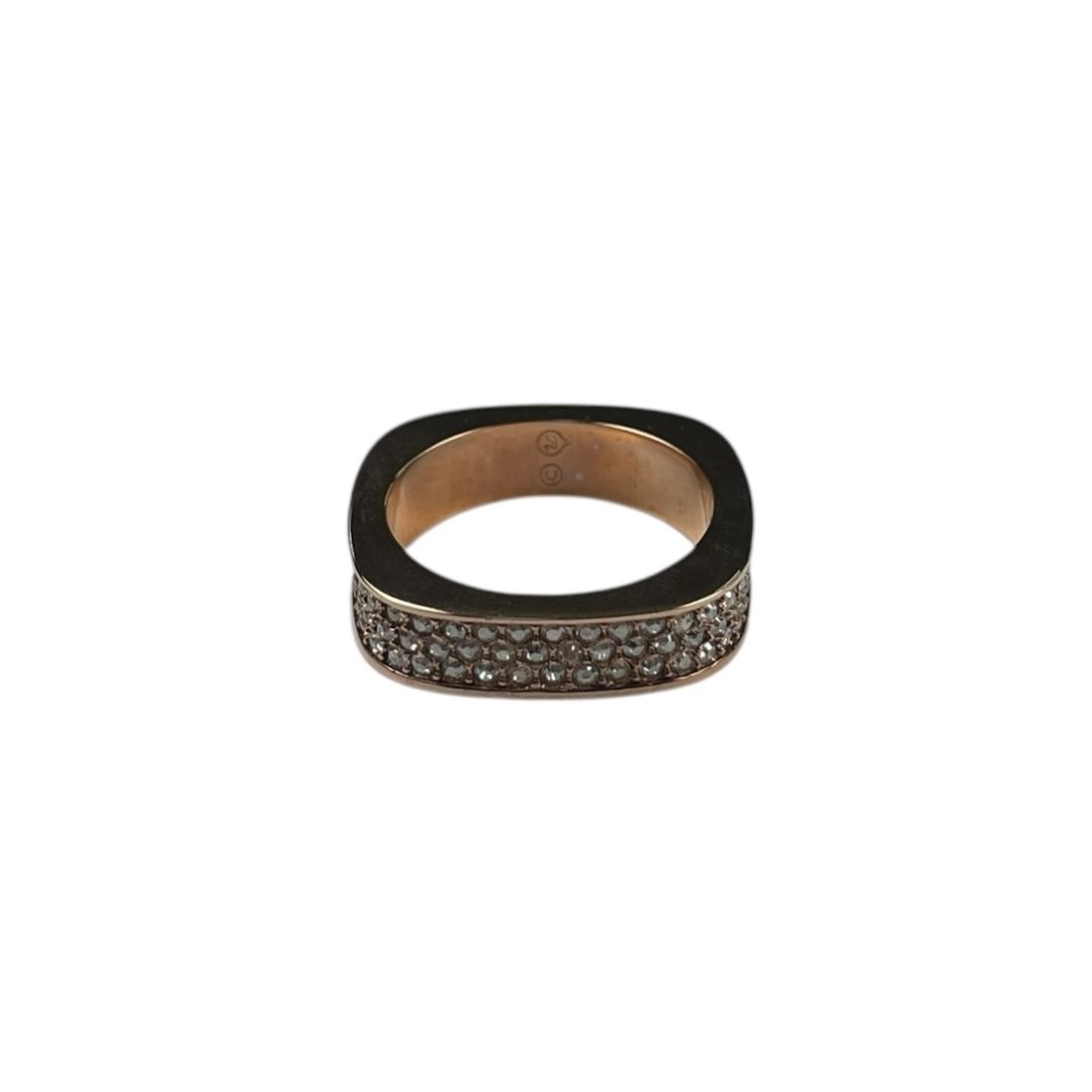 Anillo SWAROVSKI Color Dorado Talle Unico