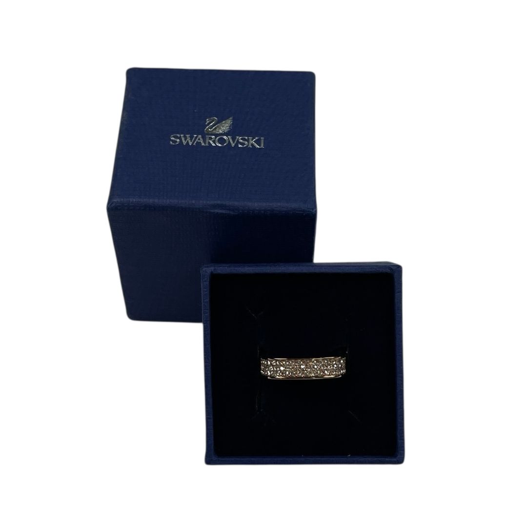 Anillo SWAROVSKI Color Dorado Talle Unico