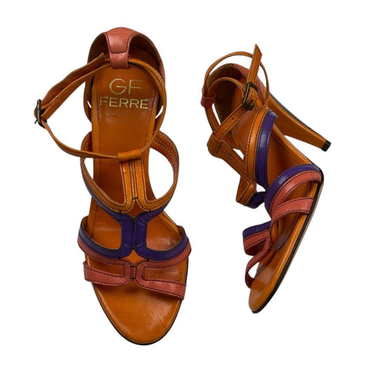 Sandalias  GFF  Color Naranja Talle 35