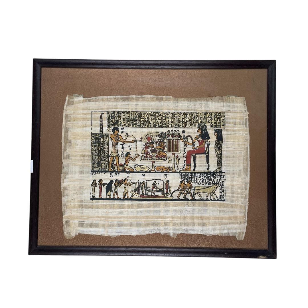 ANONIMO Arte con Vidrio Estilo Figurativo Medida 56cm X 46cm