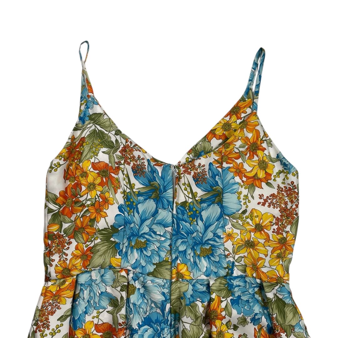 Vestido Sin Manga MENAGE A TROIS Color Varios Floral Talle 42