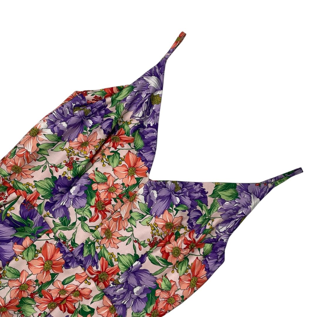 Vestido Sin Manga MENAGE A TROIS Color Varios Floral Talle 40