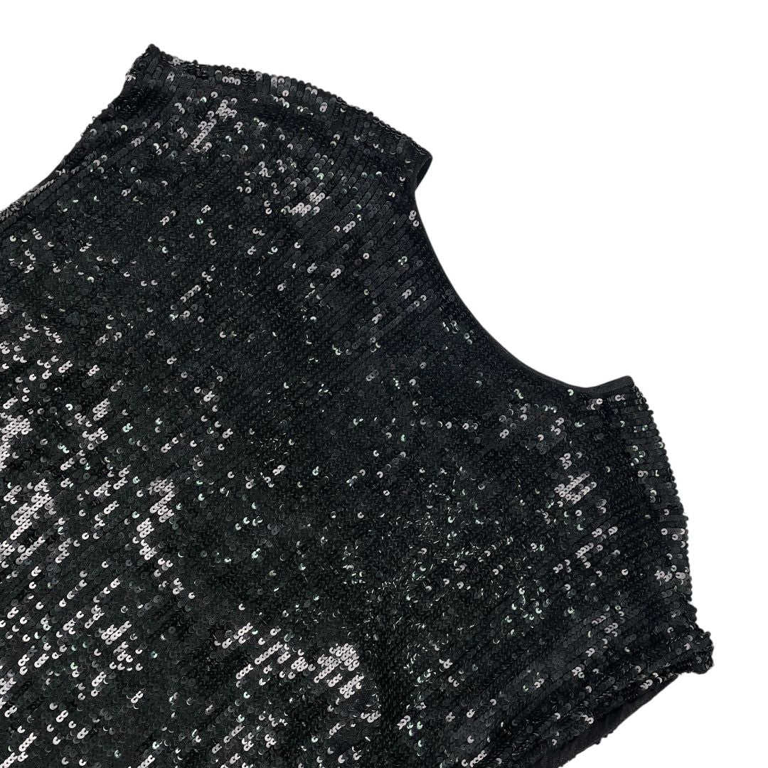 Vestido Sin Manga MENAGE A TROIS Color Negro Talle 40
