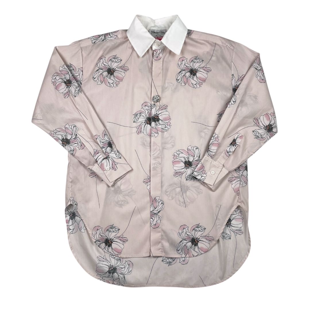 Camisa Manga Larga MENAGE A TROIS Color Varios Estampado Talle 40